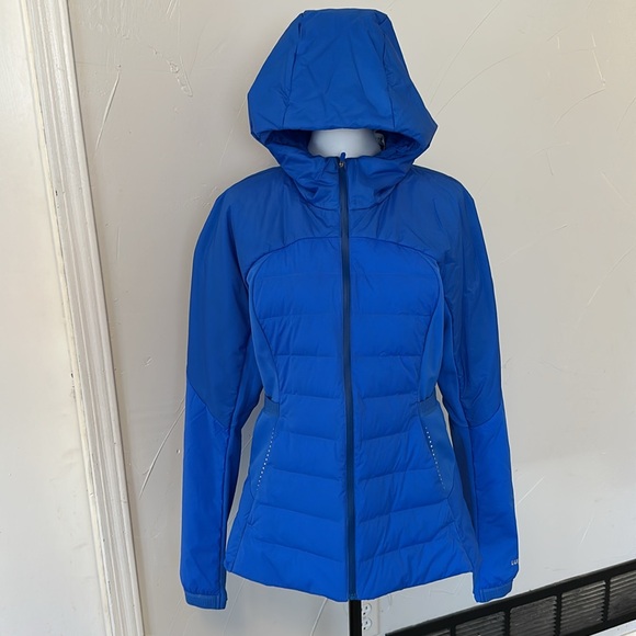 Lululemon Blue Down Puffer Jacket NWOT 12 - Picture 1 of 5